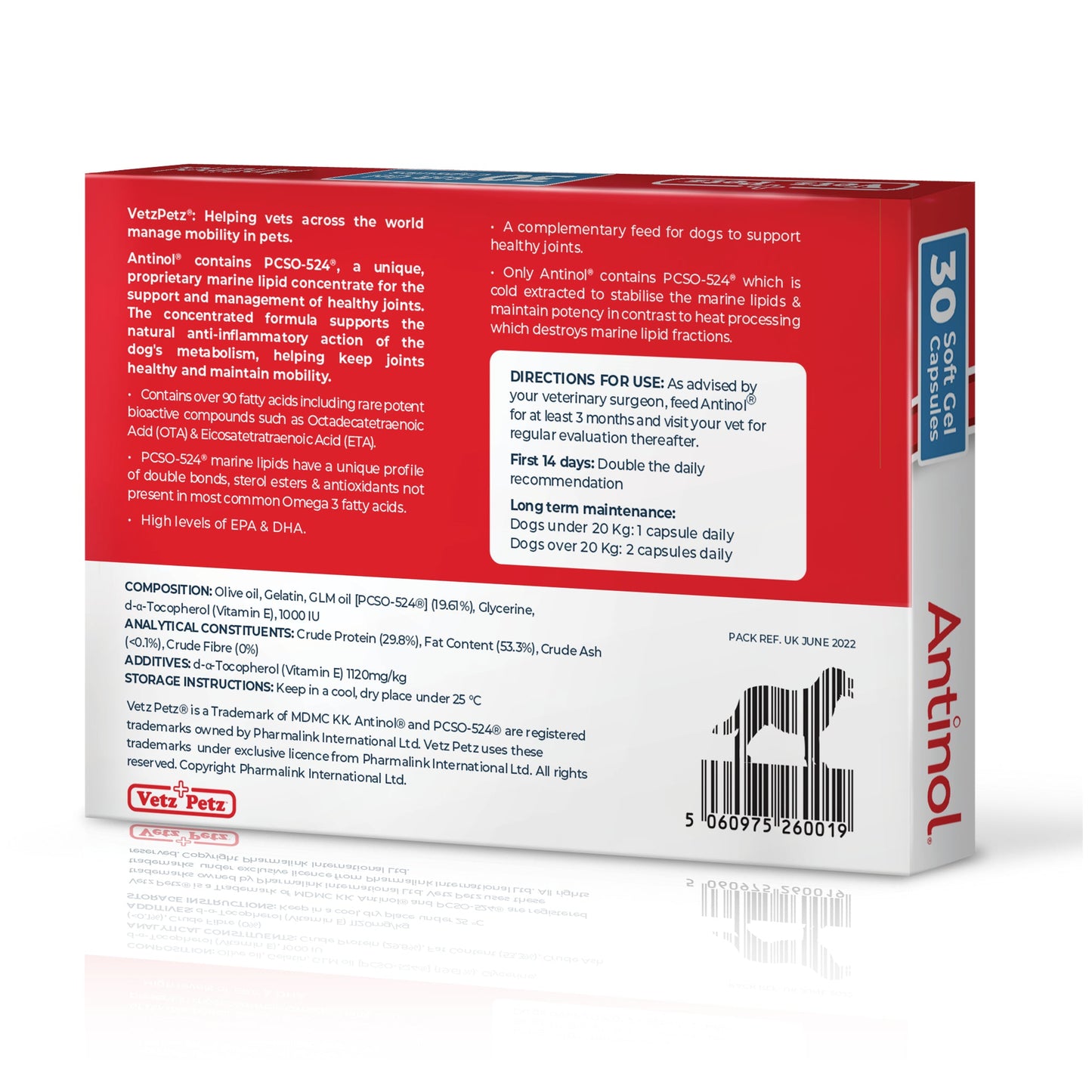 Antinol<sup>®</sup>️ for Dogs - BFCM 2022 Subscription offer