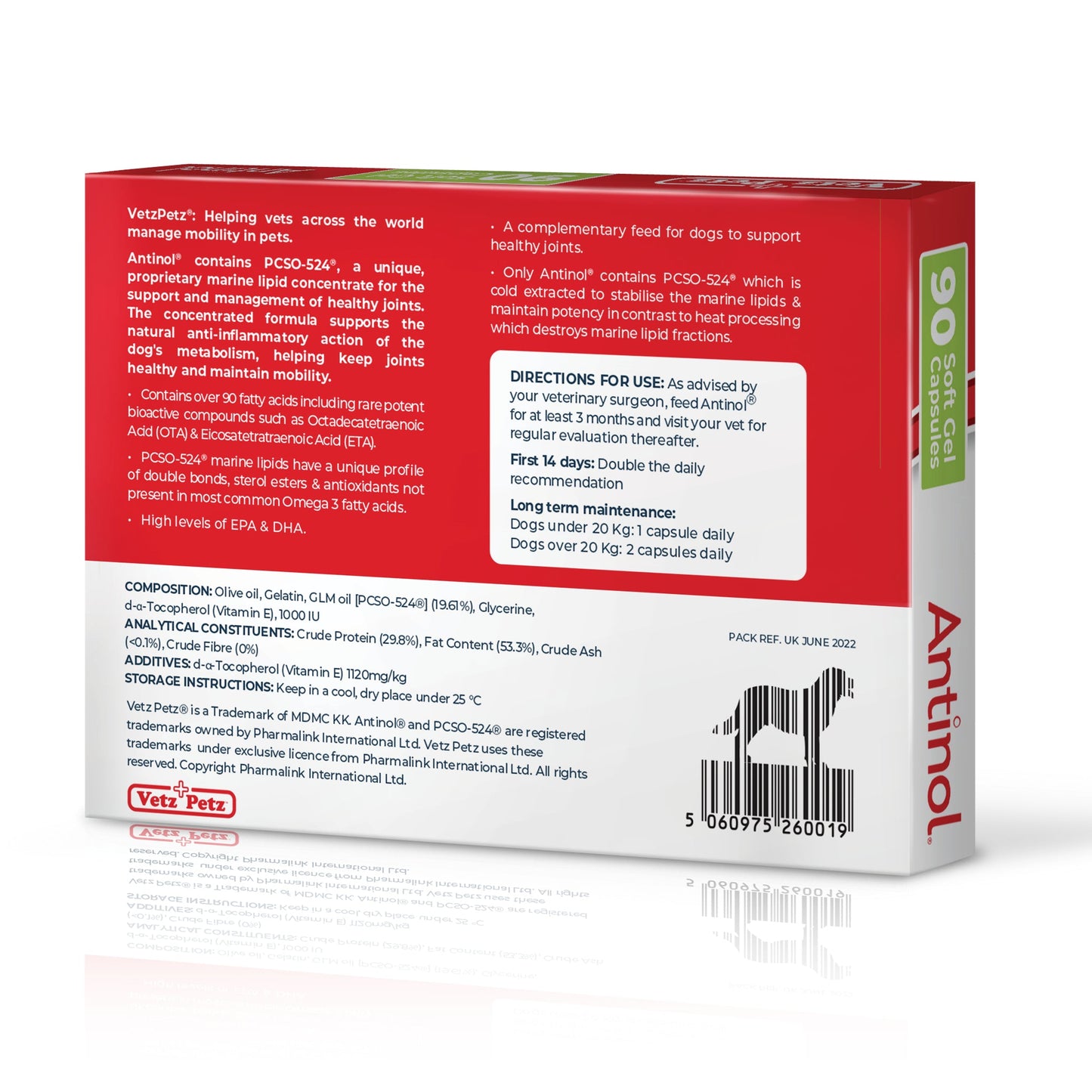 Antinol<sup>®</sup>️ for Dogs - BFCM 2022 Subscription offer